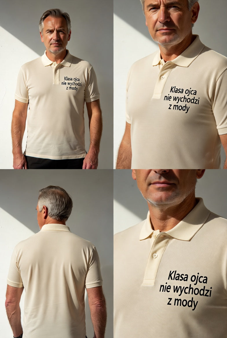 Koszulka Klasa Ojca Nie Wychodzi z Mody