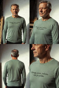 Longsleeve Odwaga Praca Rodzina Tata po Polsku